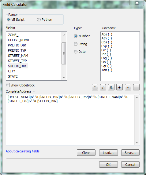 The calculation I made